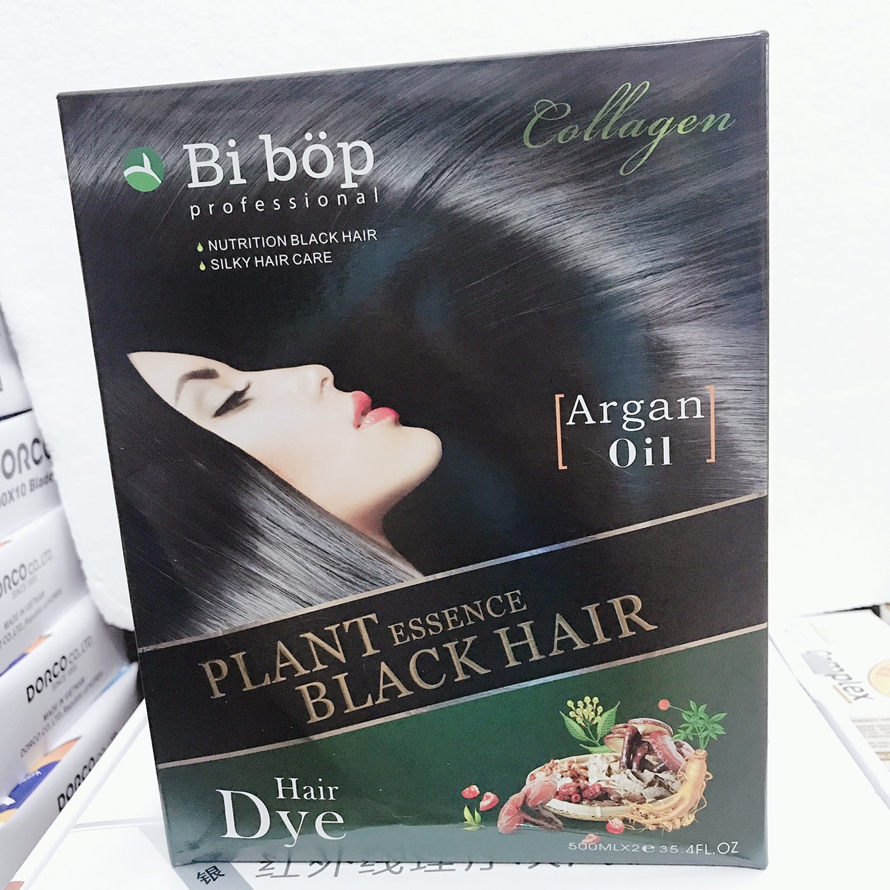 Nhuộm đen Bibop Phủ Bạc 500mlx2