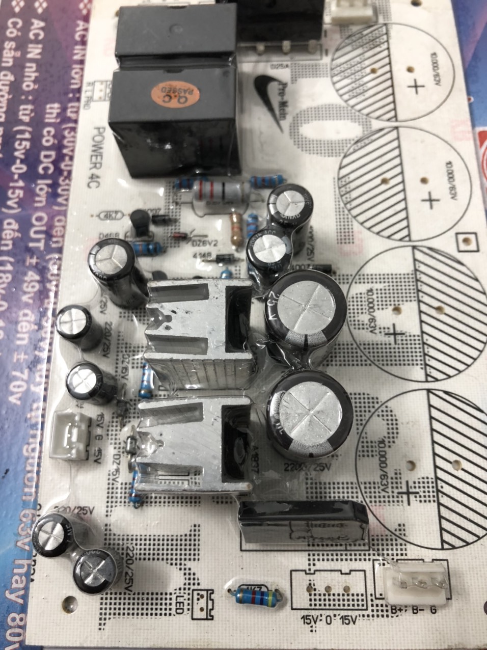 MẠCH NGUỒN 4 TỤ: POWER 4C