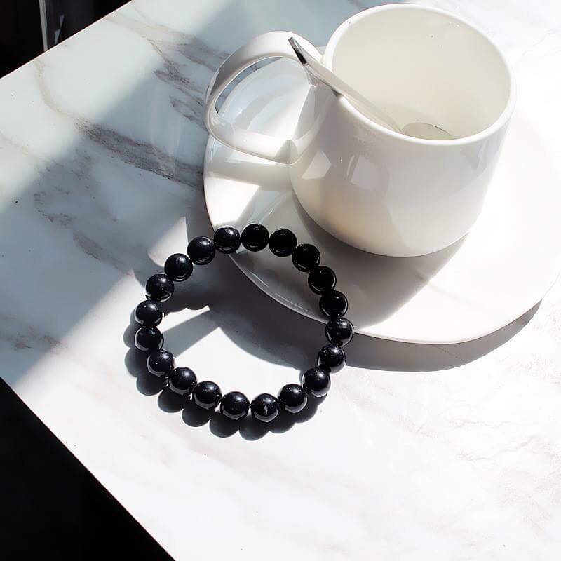 Vòng tay cườm đen handmade A660 BL79