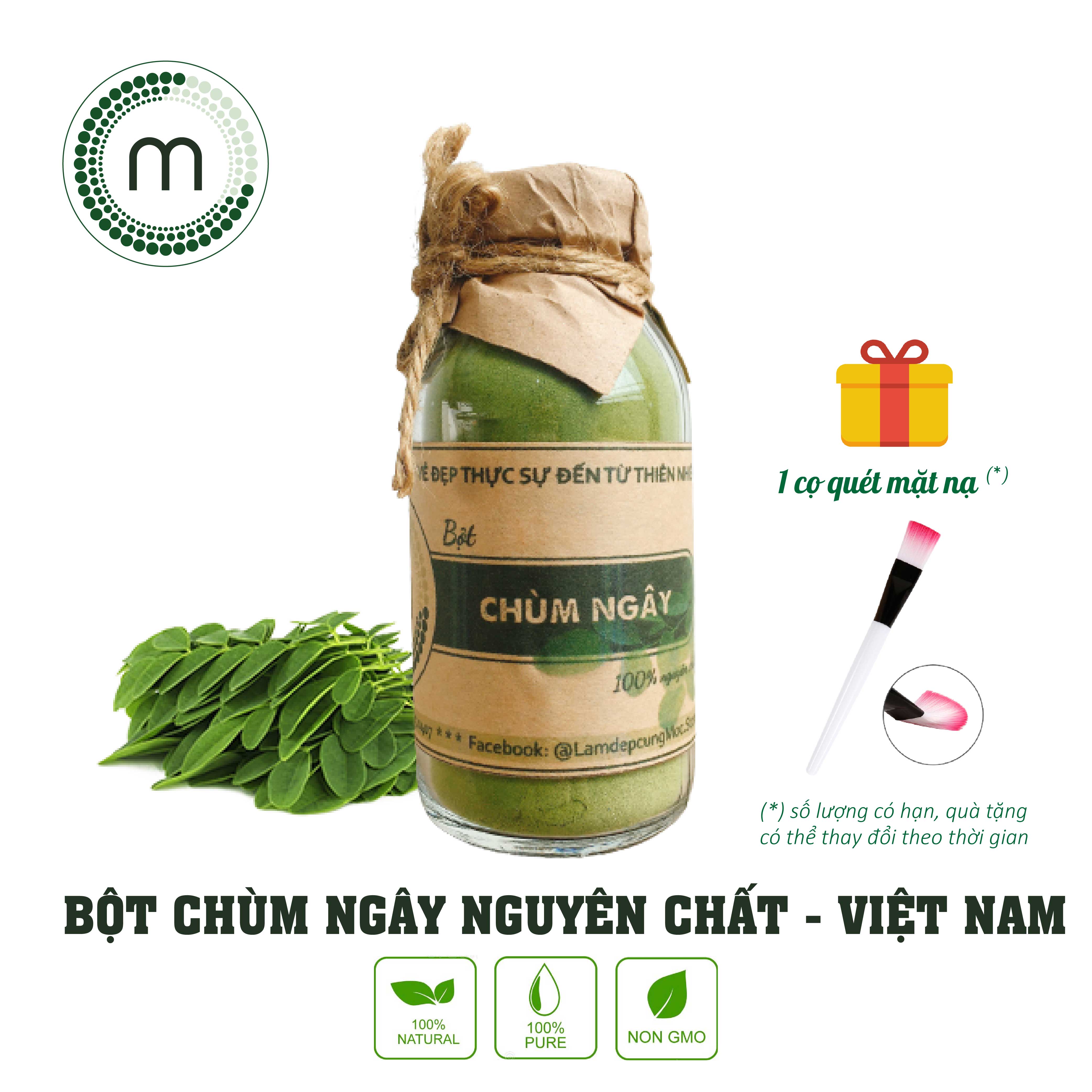 Moringa powder facial mask