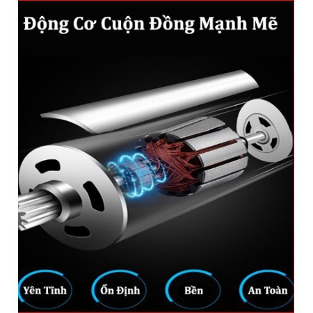 Bơm lốp thông minh AIKESI cho xe ô tô (Tự động ngắt theo cài đặt)