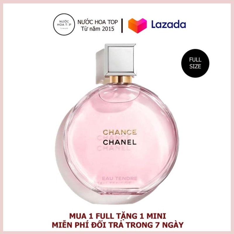 Nước Hoa Nữ Chanel Chance Eau Tendre Twist And Spray Refillable Eau De  Toilette 3x20ml