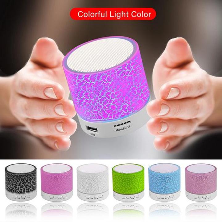 Loa mini a9 - loa chất nghe nhạc êm đèn led đổi màu nháy theo nhạc luôn