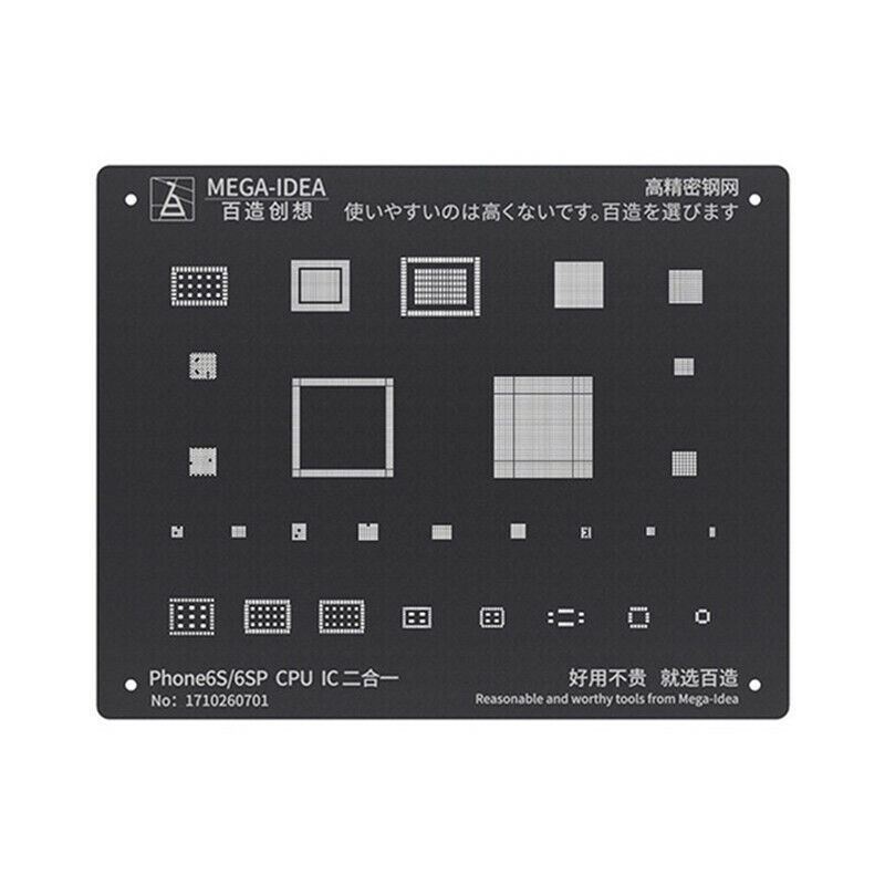 Vỉ làm chân Mega iDea Full ic cho iP 6G - 14Pro Max