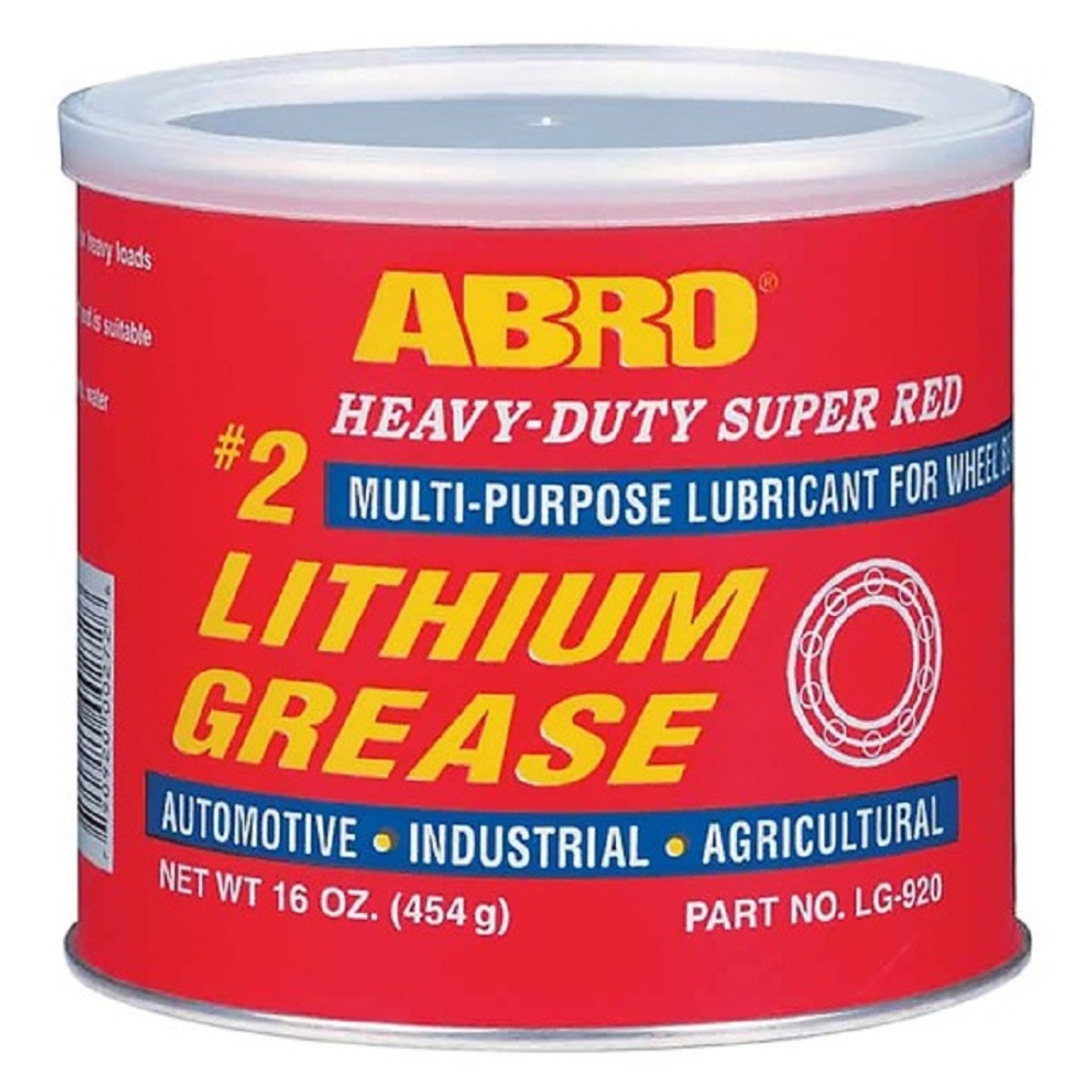Mỡ Bò Đỏ ABRO-SUPER RED LITHIUM GREASE 454g