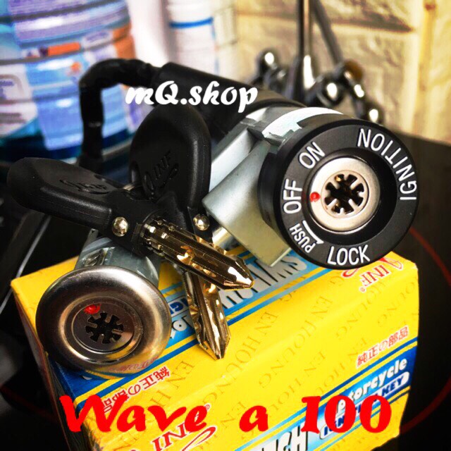 Bộ ổ khoá wave a 100cc 2007-2015