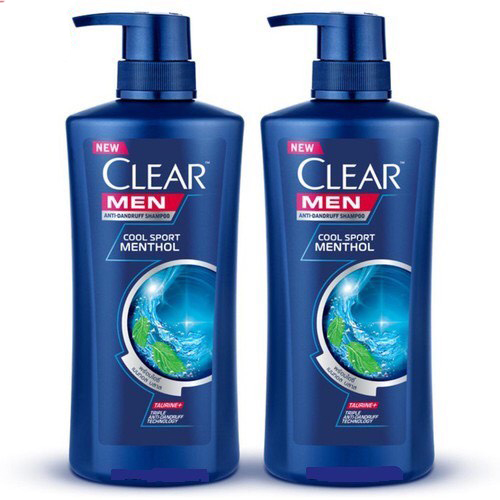 Combo 2 Chai Dầu Gội Clear Men Thái Lan