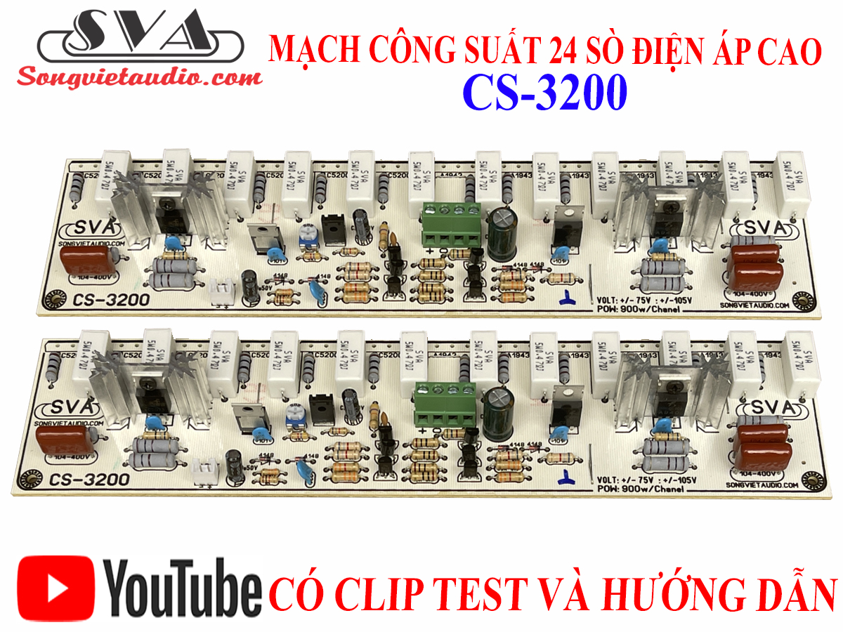 CÔNG SUẤT 24 SÒ ĐIỆN ÁP CAO CS-3200