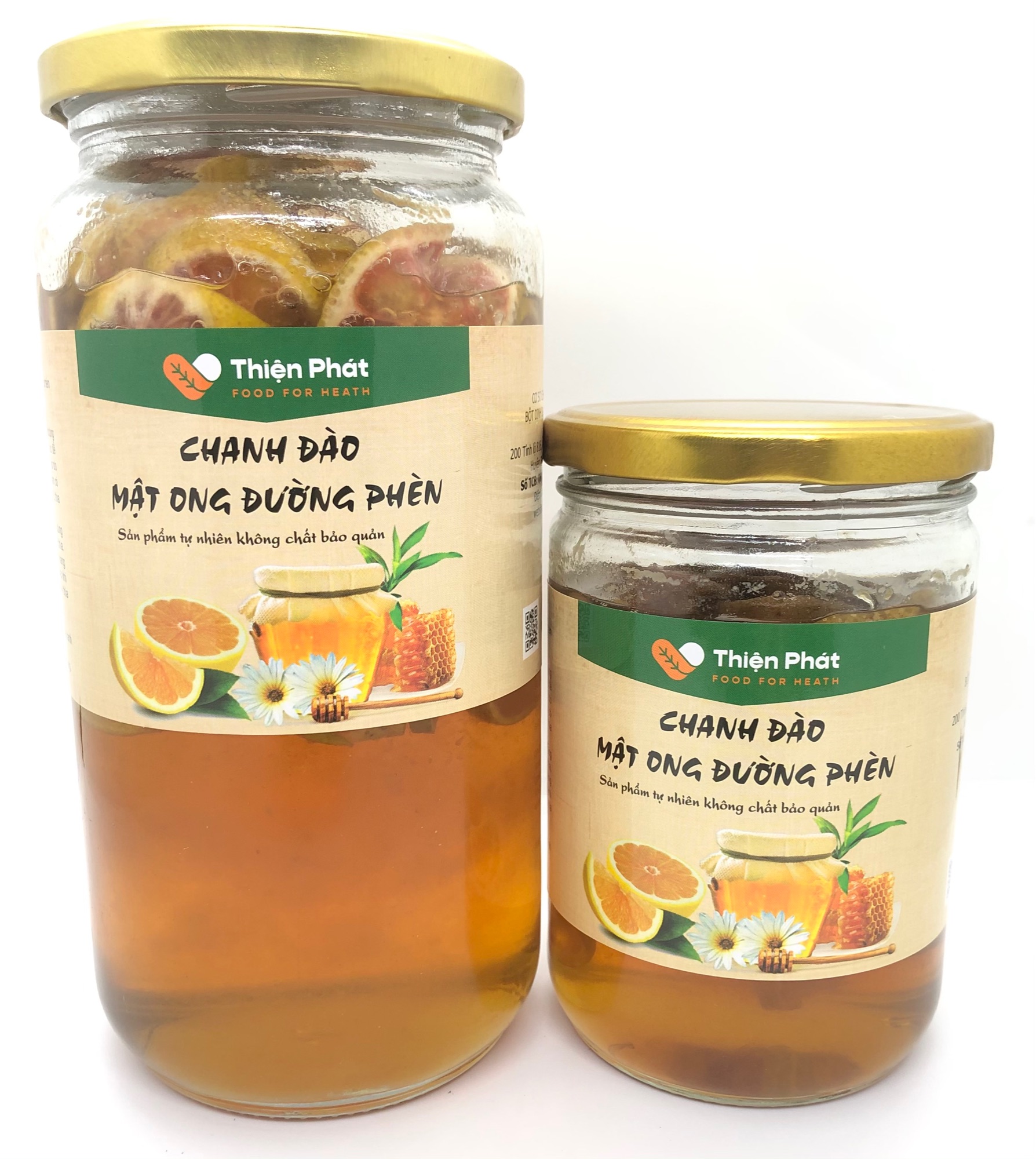 [HCM]Chanh Đào Ngâm Mật Ong Đường Phèn