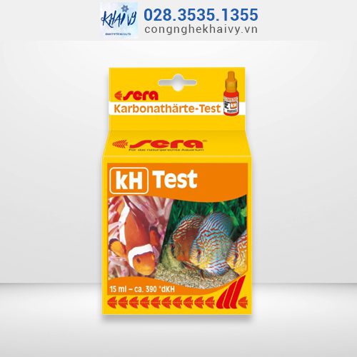 Test kiềm SERA- Kiểm tra nhanh độ kiềm (kH) trong nước