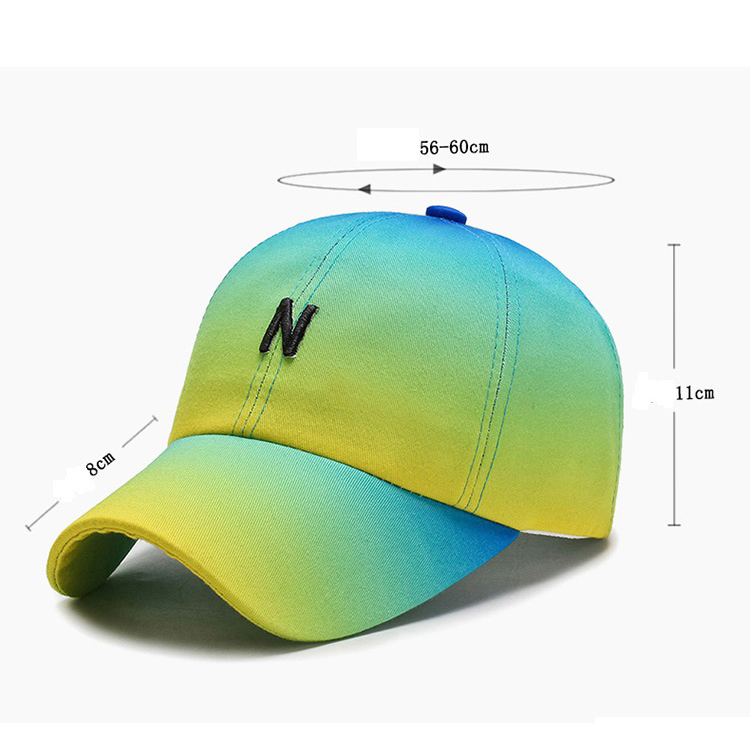 Mũ Lưỡi Trai Nón Kết Họa Tiết Màu Gradient M-031