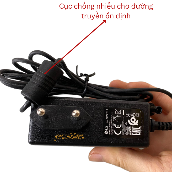Adapter nguồn màn hình tivi lg 22ea53v 19v 24w