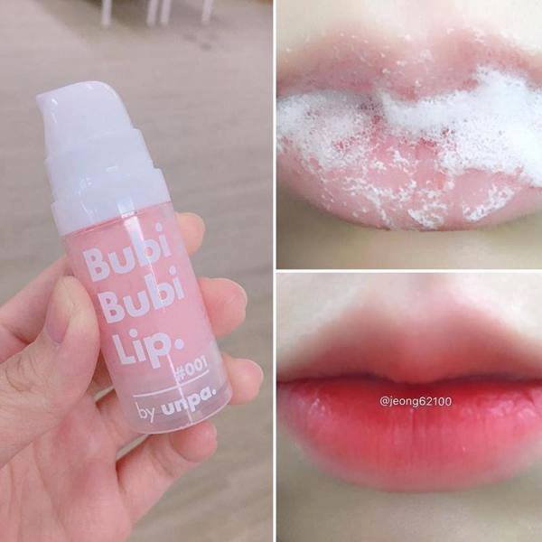 Tẩy Da Chết Môi Unpa Bubi Bubi Lip Hàn Quốc