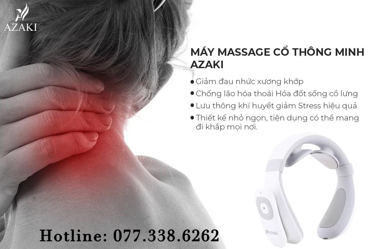 Máy massage cổ Azaki N109 - Hàng chính hãng