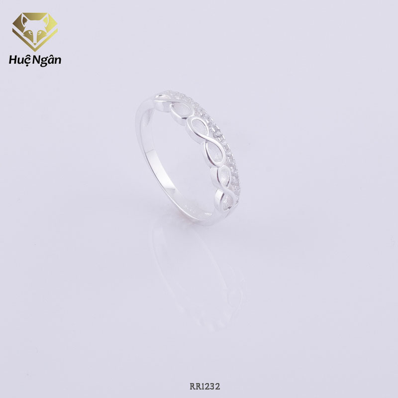 Nhẫn bạc nữ S925 Italia Bạc Xinh RR1232