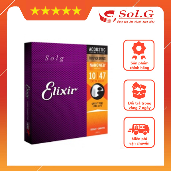 Elixir acoustic guitar string