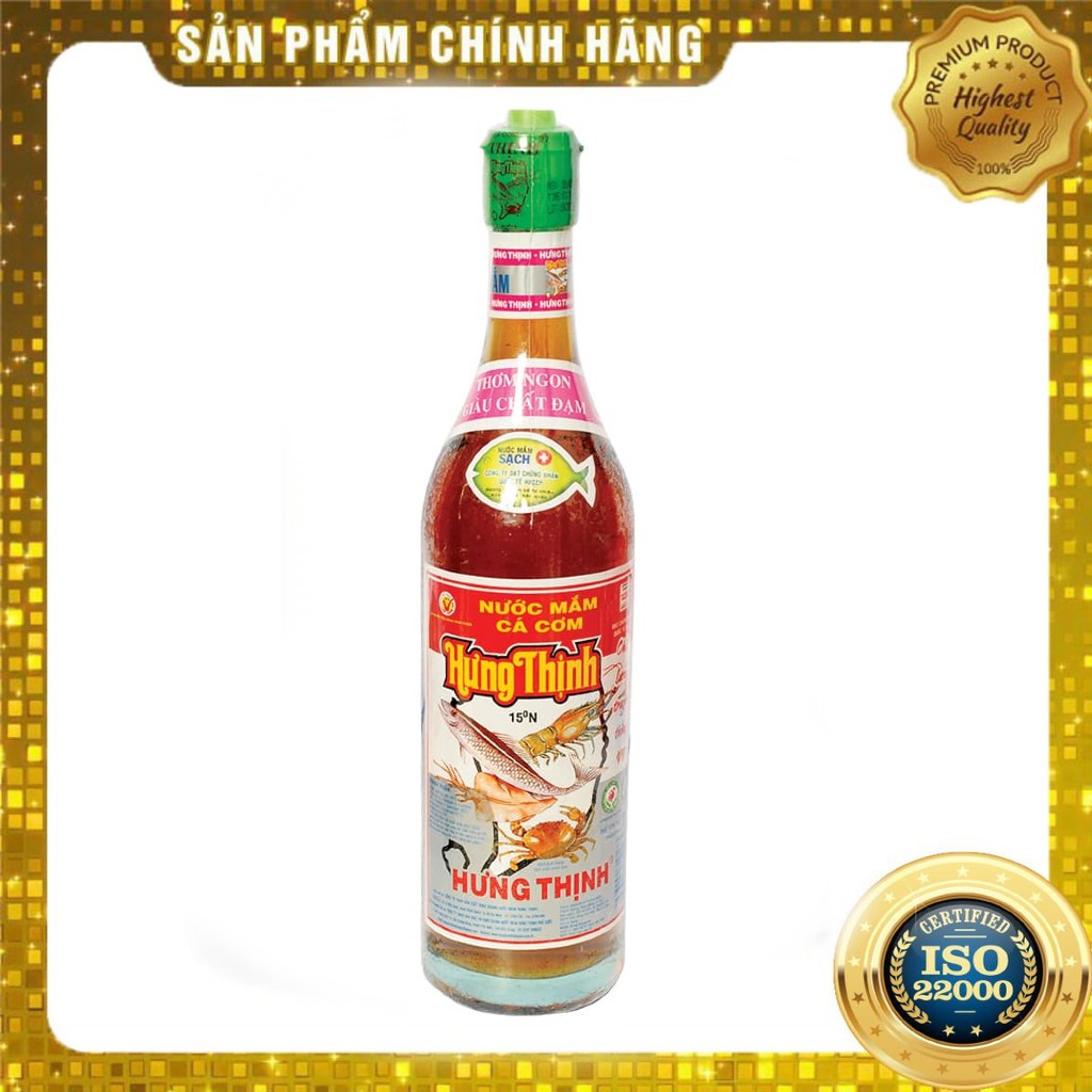 Nước mắm Hưng Thịnh 15 độ 620ml