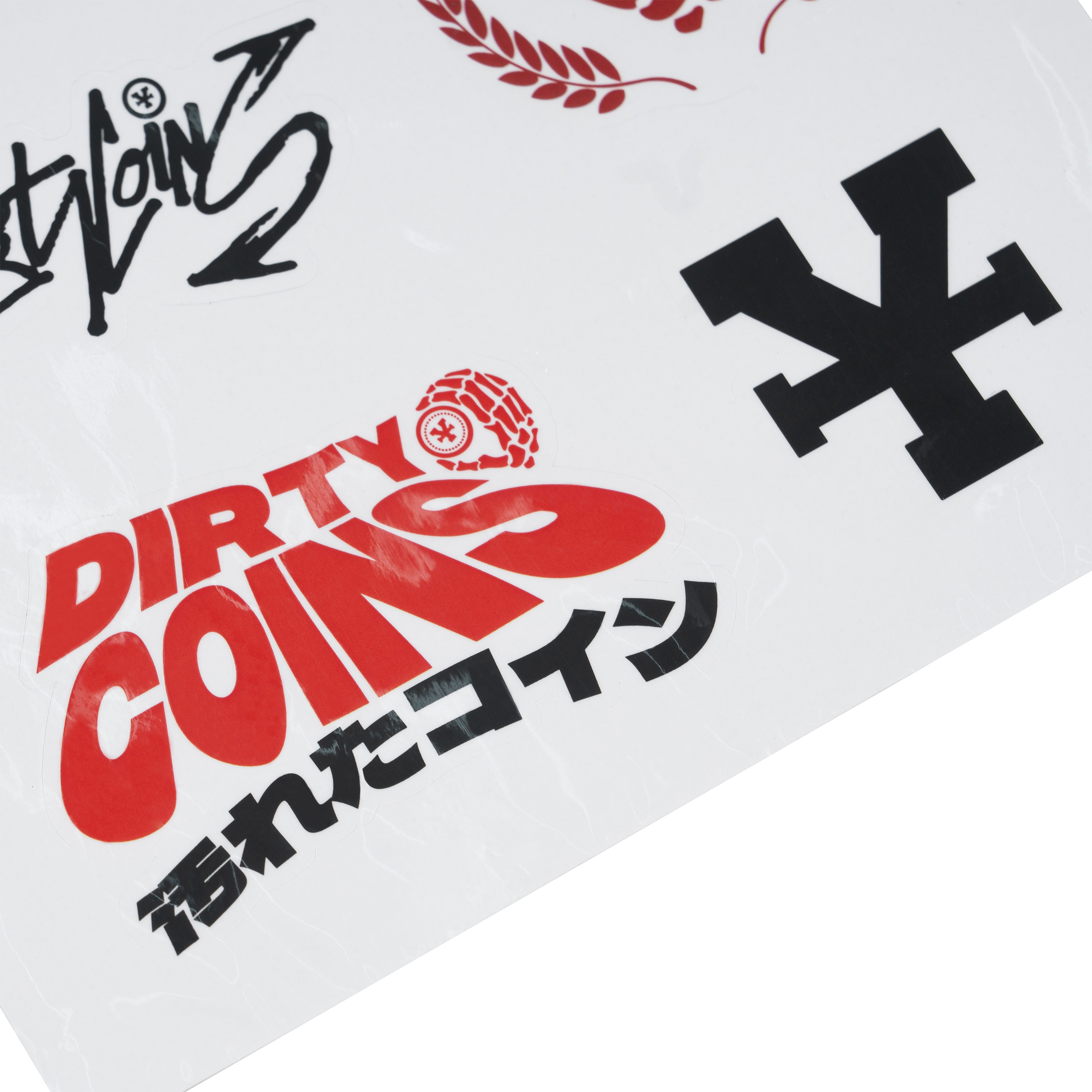 Hình Dán DirtyCoins Sticker Logo & Logo