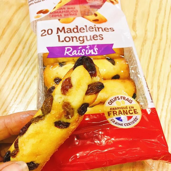 Bánh bông lan Nho LeSter 250gr Pháp - Date T6/2024