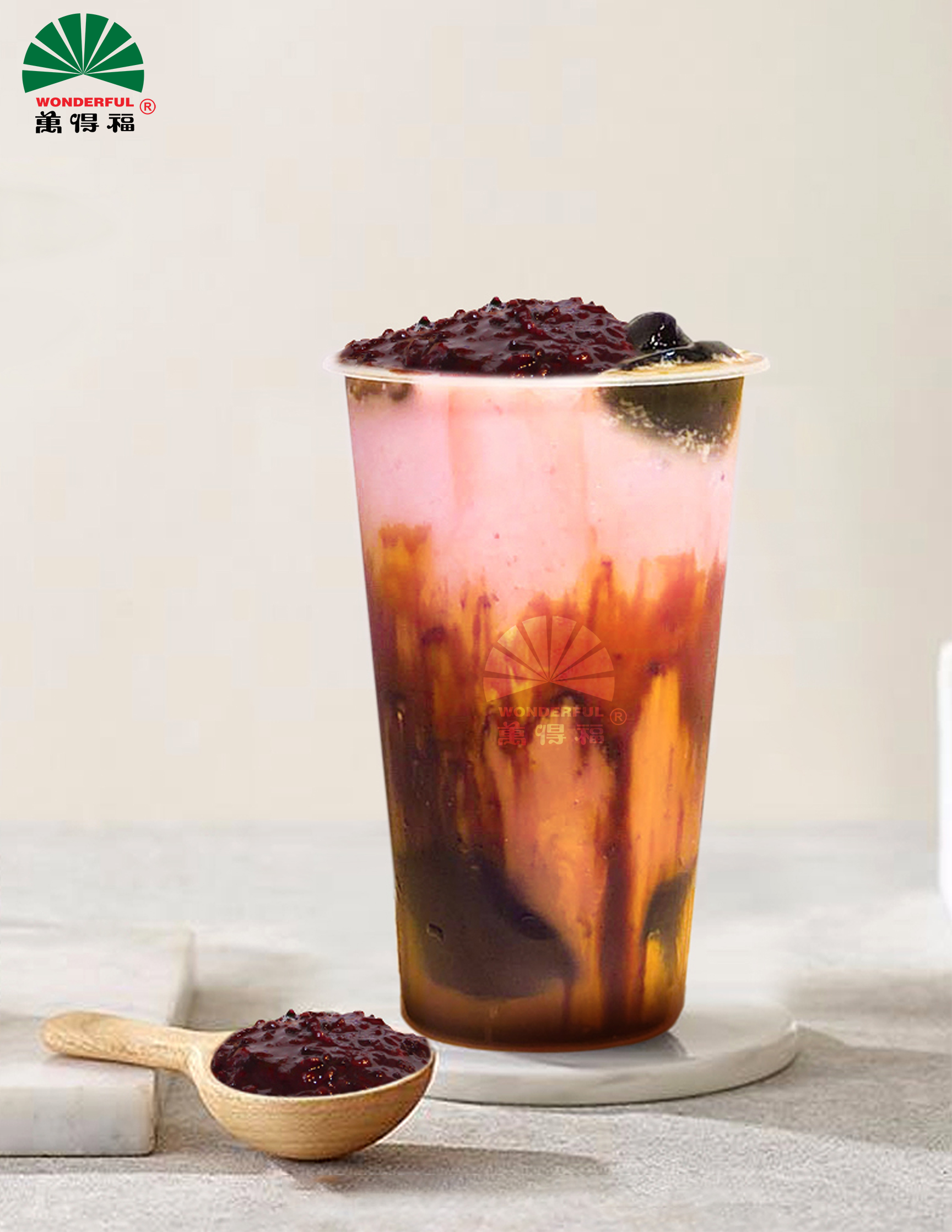 Chè nếp cẩm Wonderful lon 870g