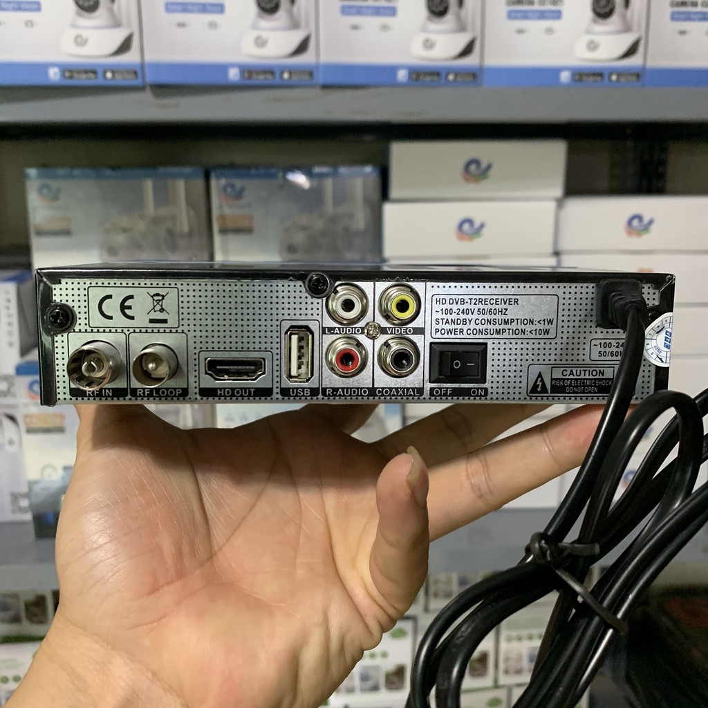 Đầu Thu Truyền Hình Số Mặt Đất DVB T2 VTC T201 Model 2021