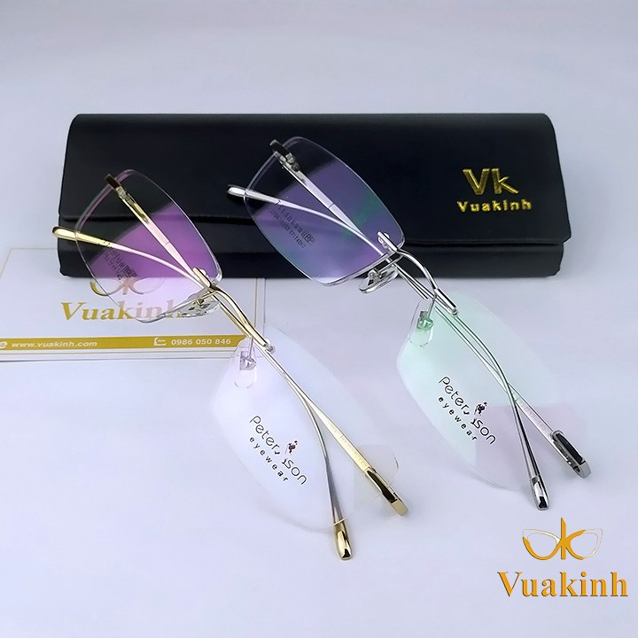 Kính cận không viền peterson TT45