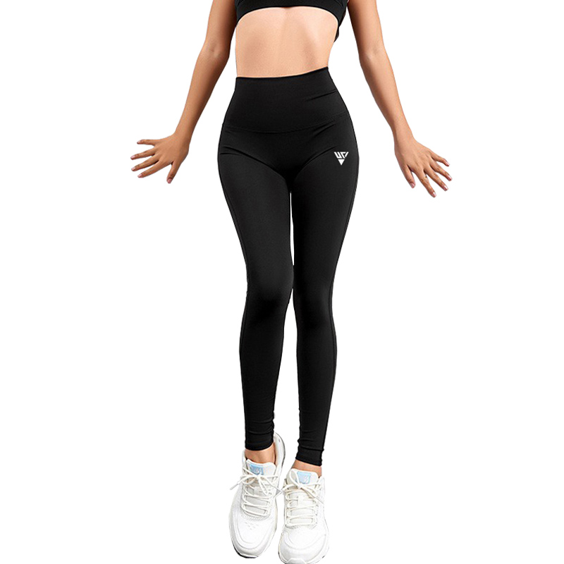 Quần Legging Thể Thao Nữ Trơn QLGND (Có túi nhỏ) - Đen