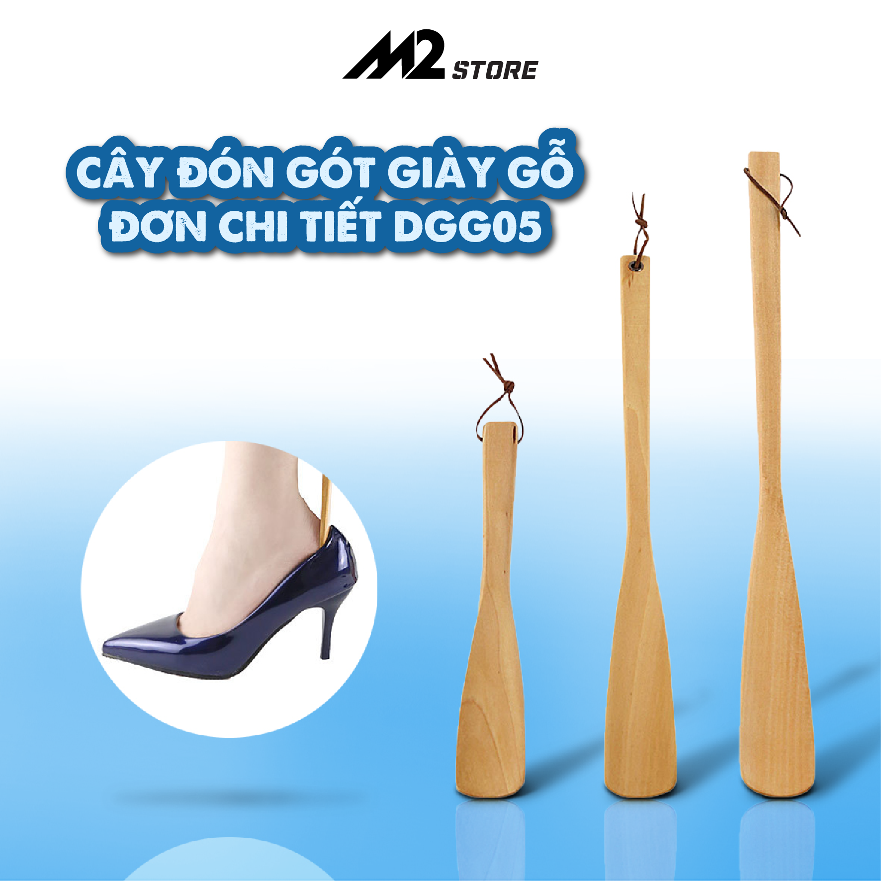 Cây đón gót giày gỗ đơn tiết