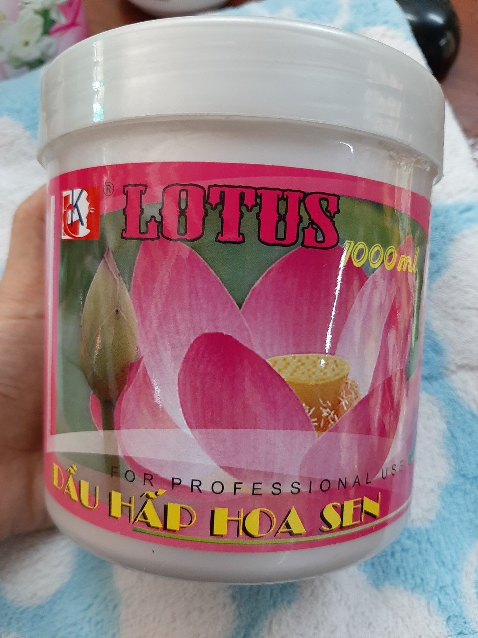 Dầu hấp dưỡng tóc Hoa Sen 1000ml ( Lotus Repair Hair Treatment )