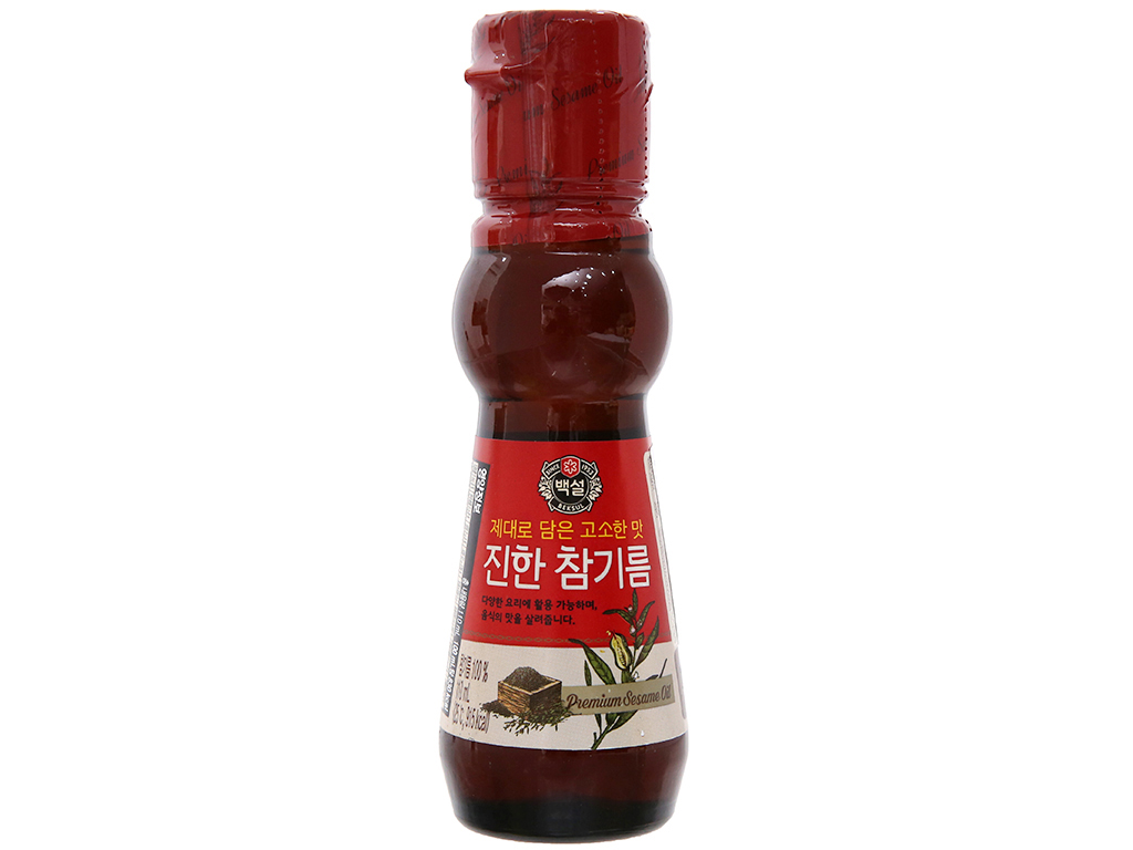 Dầu Vừng Nguyên Chất Hàn Quốc Chai 110ml