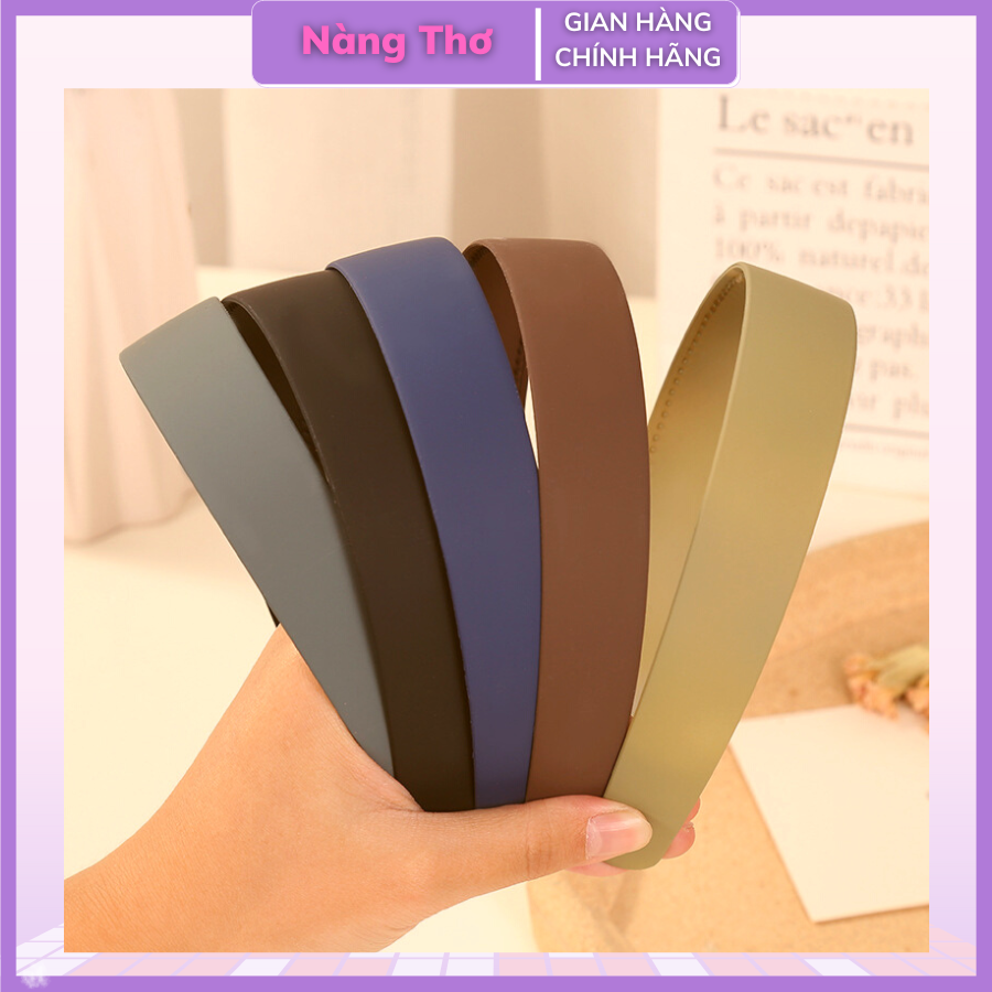 Cài Tóc Nhựa Bản To 2,5cm Cho Nữ