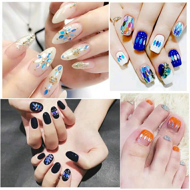 Set Phụ Kiện Trang Trí Hạt Gạo Nail - sinailmi