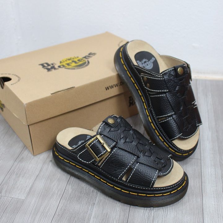 Dép Dr Martens 2014 New ThaiLan Da Bò ,Bảo Hành 1 Năm