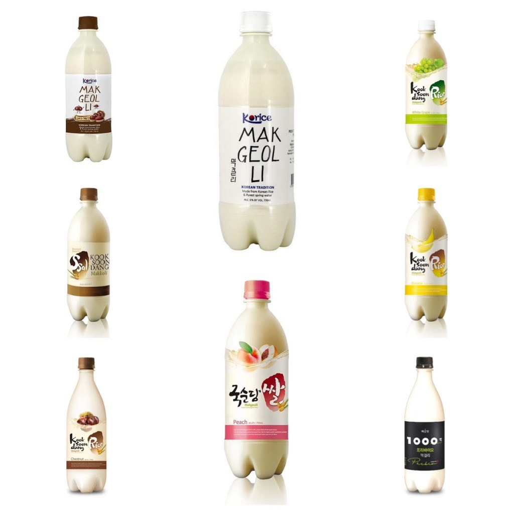Nước gạo Makgeolli Hạt Dẻ 750ml