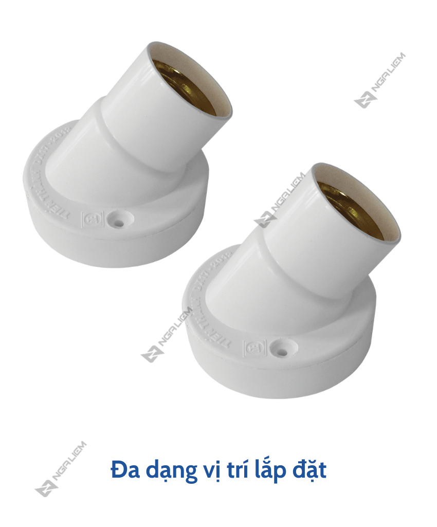 Đuôi Xoáy Xéo Vát DISACO (Trắng/ Đen)