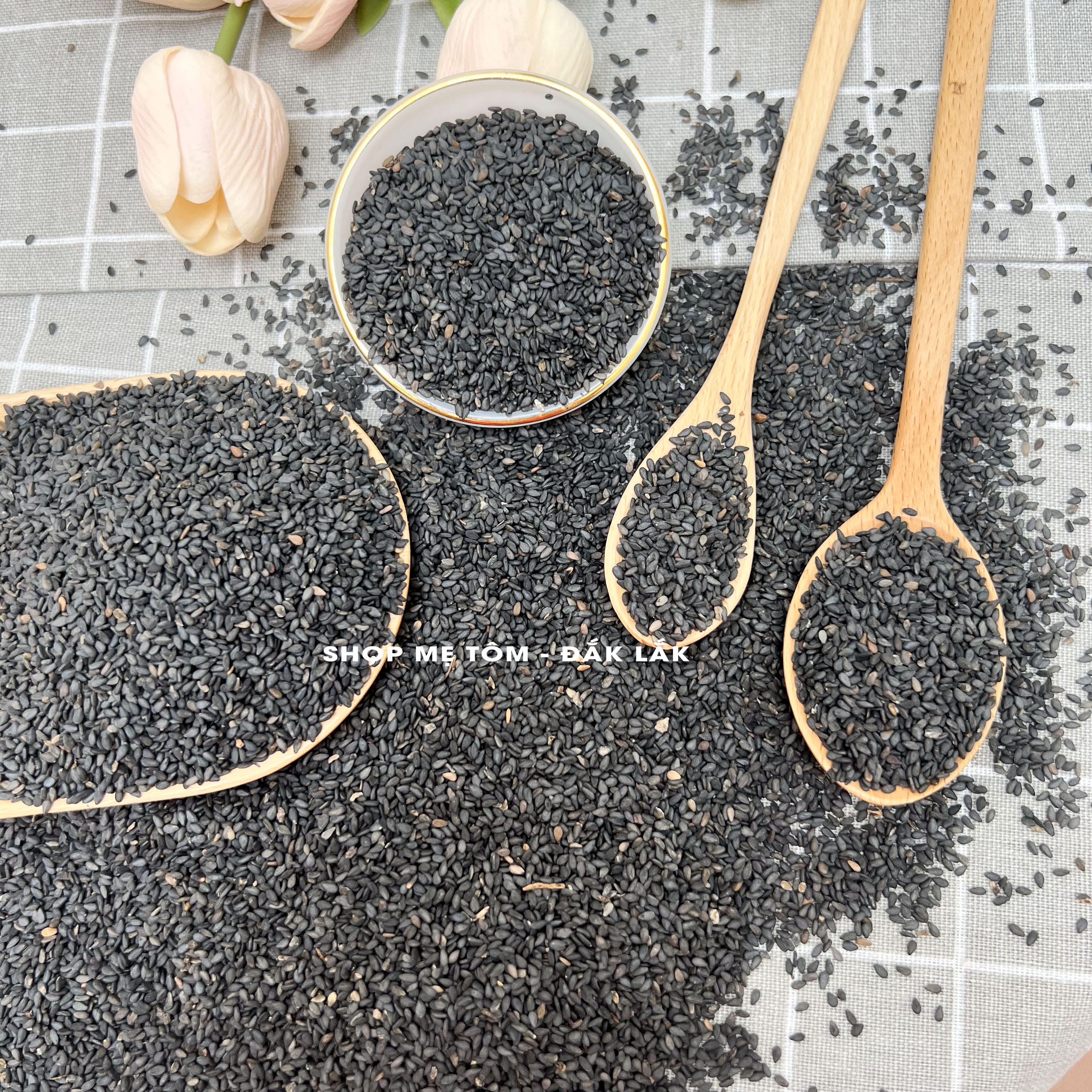 250GRAM HẠT MÈ ĐEN QUÊ, HẠT VỪNG ĐEN