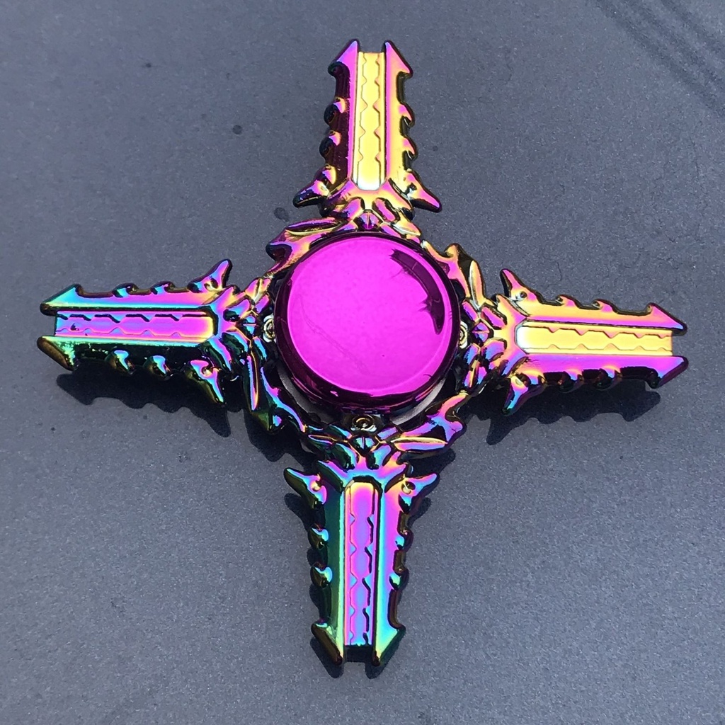 Con quay spinner gradient kim loại fidget spinner