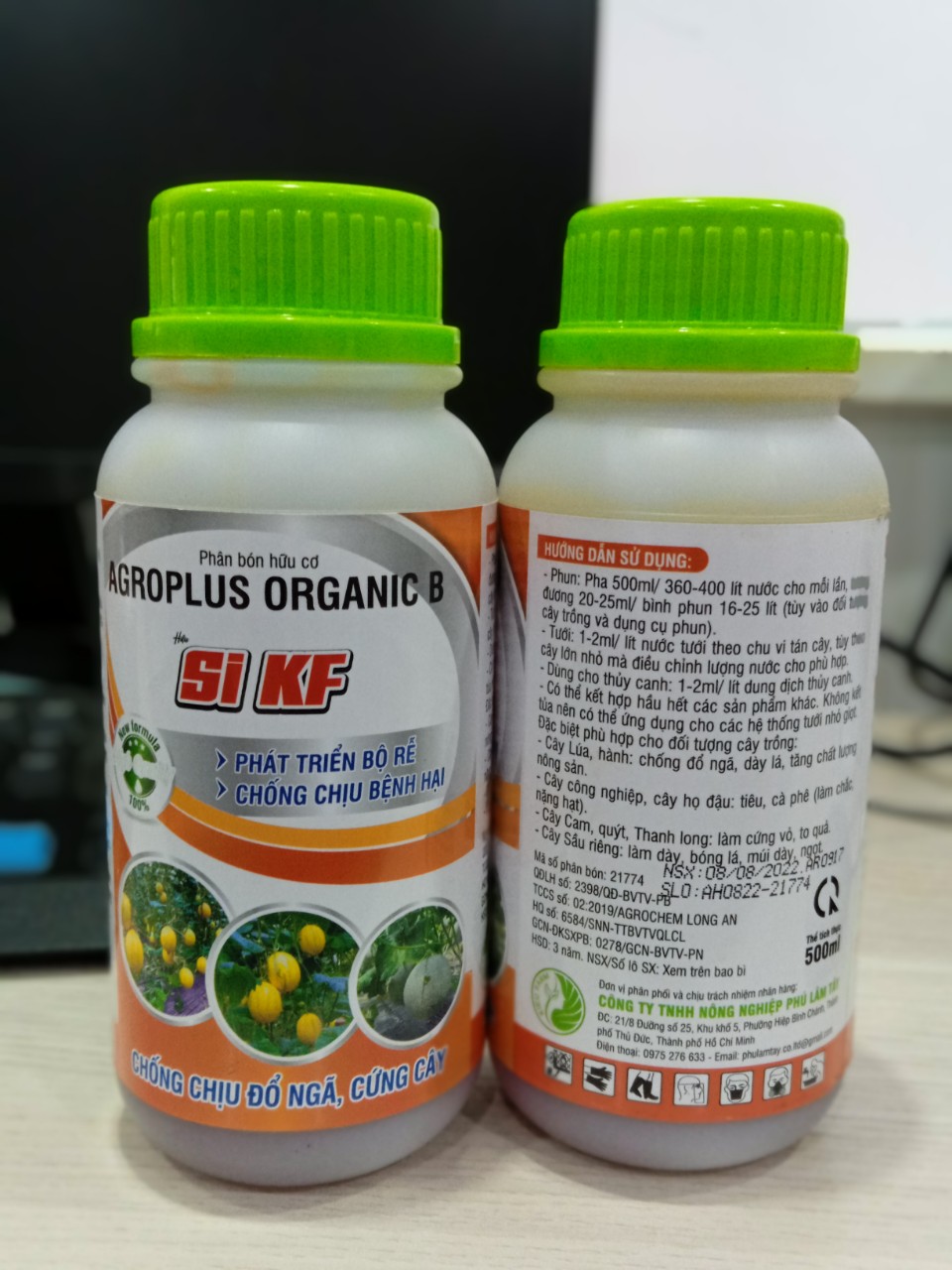 Phân bón hữu cơ SI KF_ KIEUFARM_500ml/1 chai
