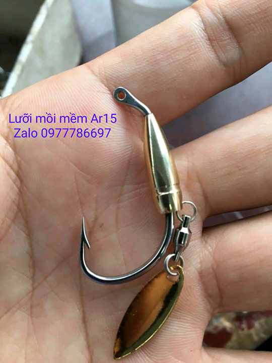 lưỡi móc mồi mềm Ar15 làm thủ công