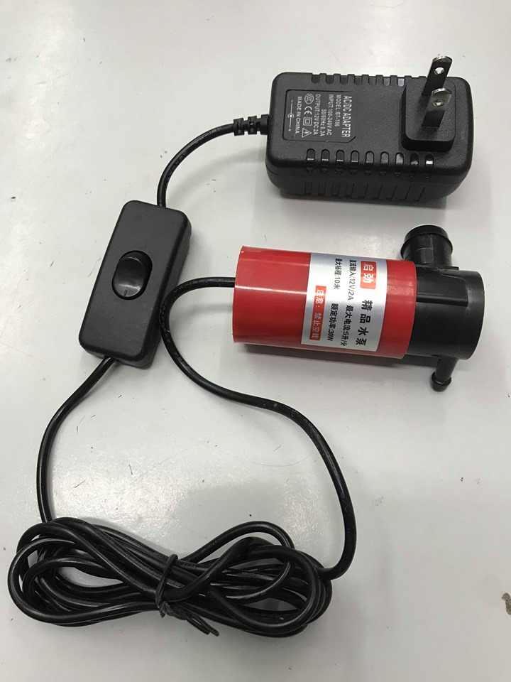 Bơm nước 12V mini bơm nước cắt rãnh tường