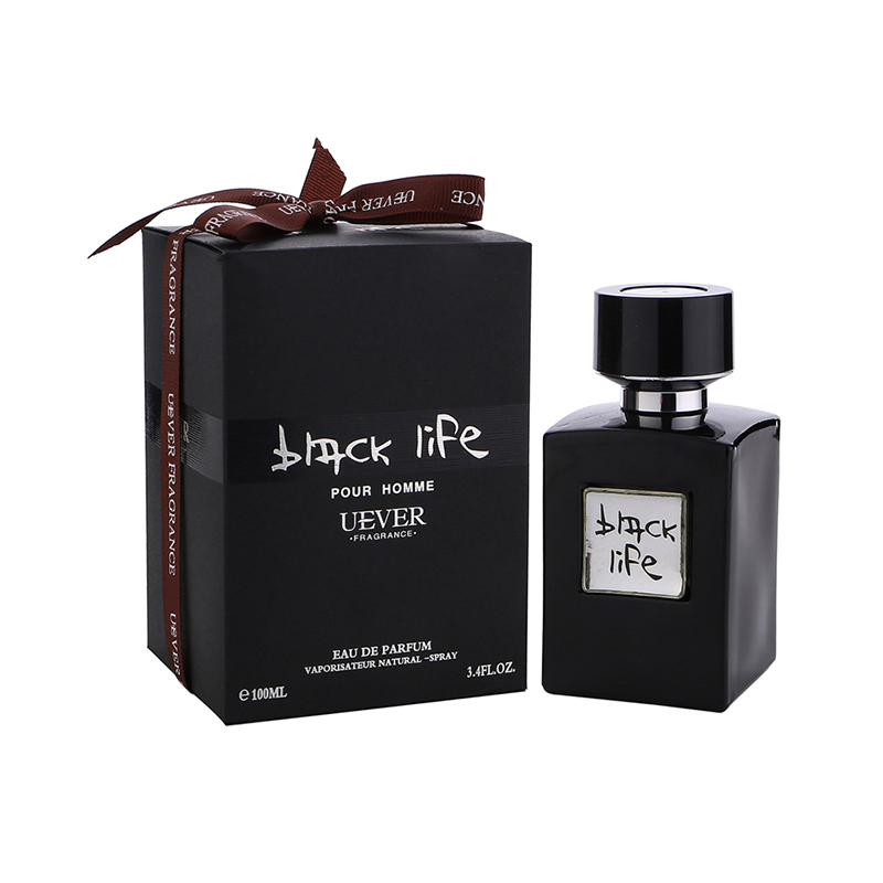 Nước hoa nam cao cấp Black Life  thươ ng hiệu Pháp UEVER seri, mùi hương biển kinh điển hương gỗ thơm 100ml nước hoa cologne duy trì 10 tiếng cao cấp