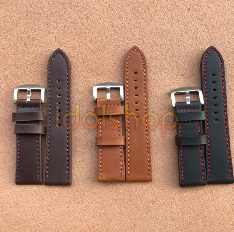 Dây Đồng Hồ Da Bò Size 24MM