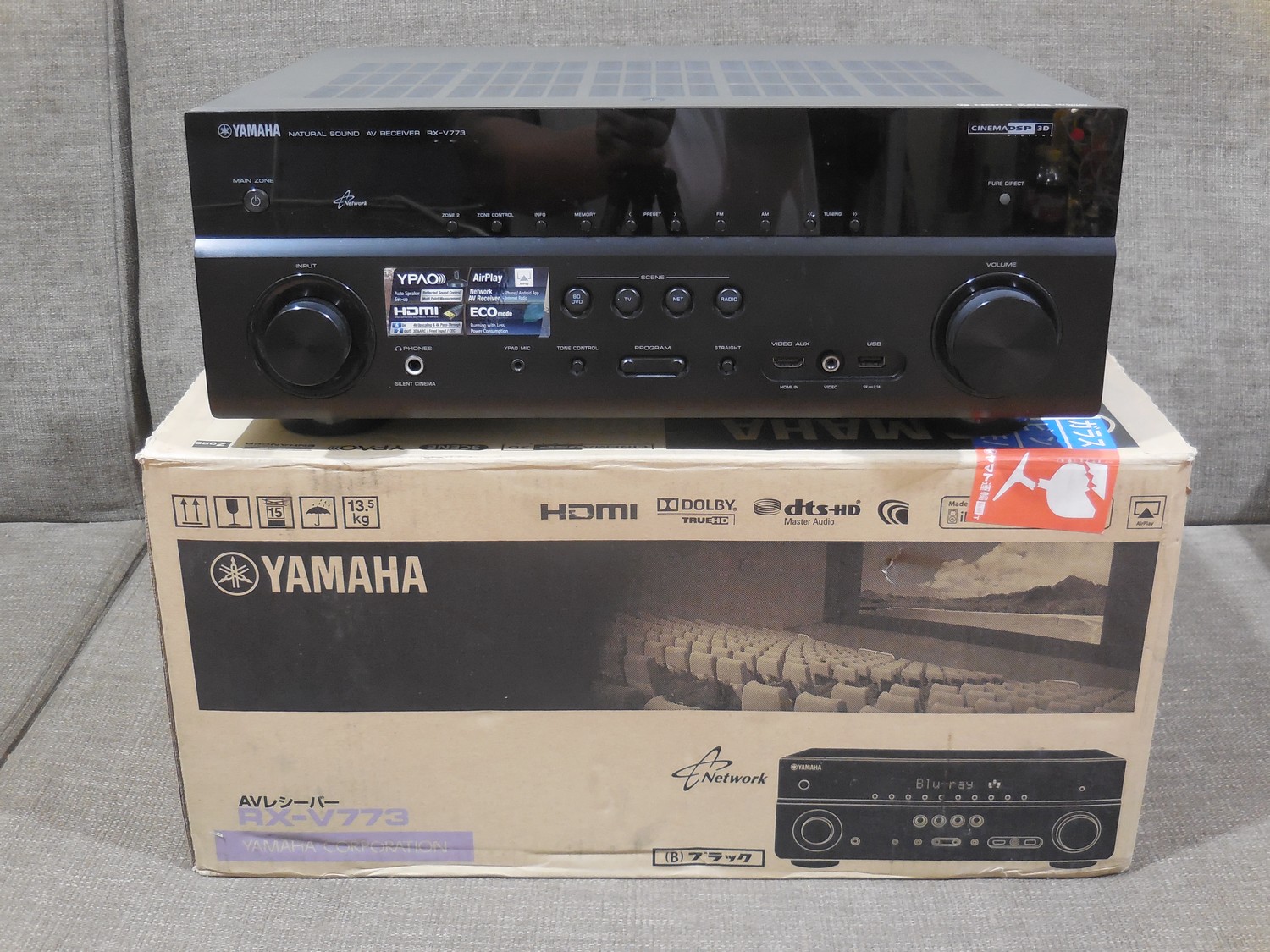 Amply YAMAHA RX-V773 ( FULL BOX ) 