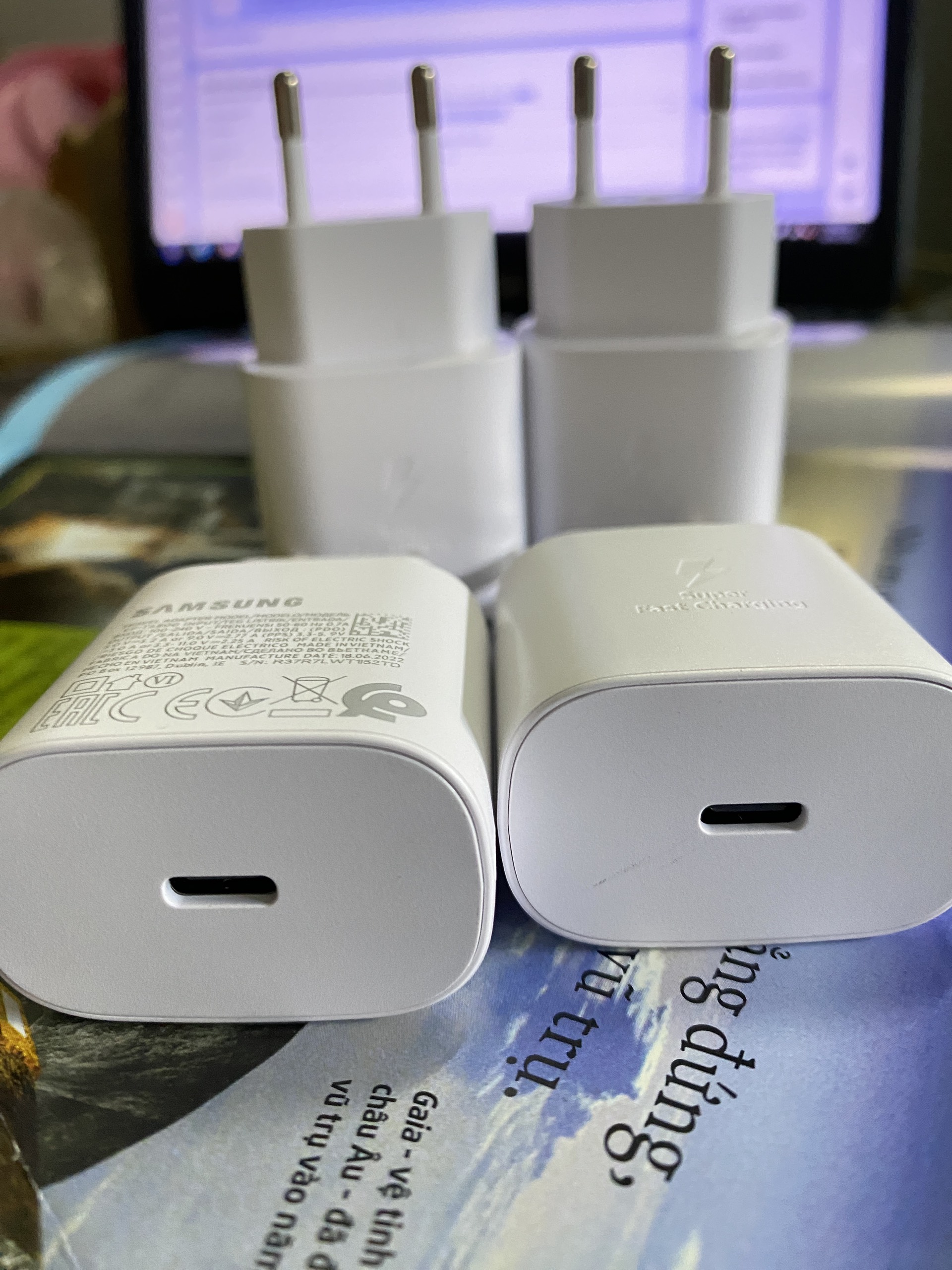 Bộ Sạc nhanh , củ sạc nhanh 25W Cổng Type C Note 10