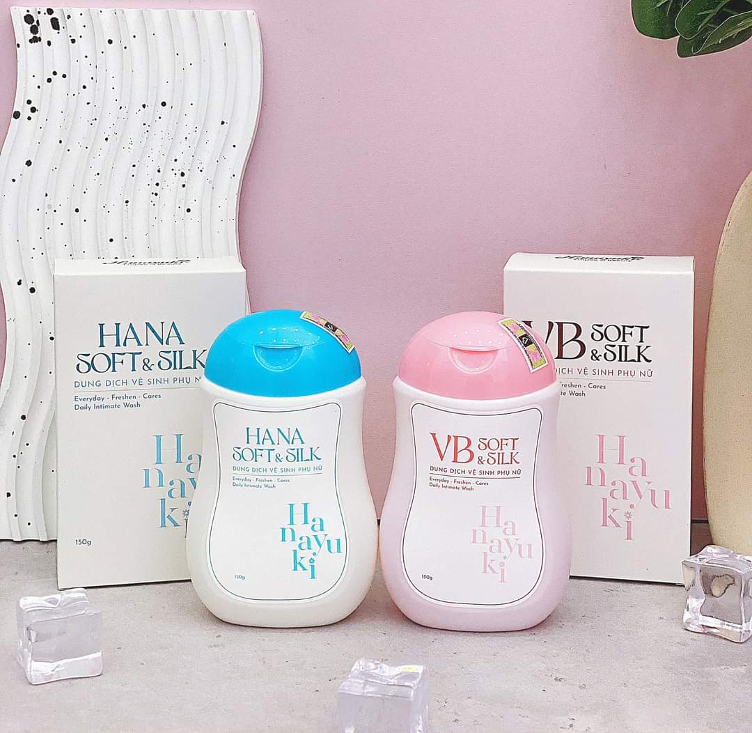 Dung Dịch Vệ Sinh Phụ Nữ Hana Soft Silk Hanayuki