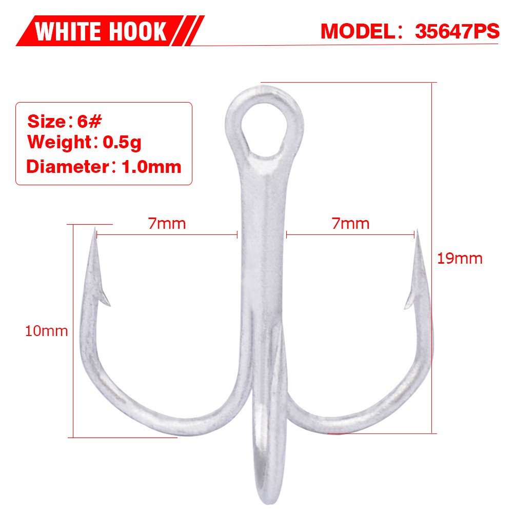 Lưỡi câu cá BKK siêu nhạy bén size 2-4-6-8-10