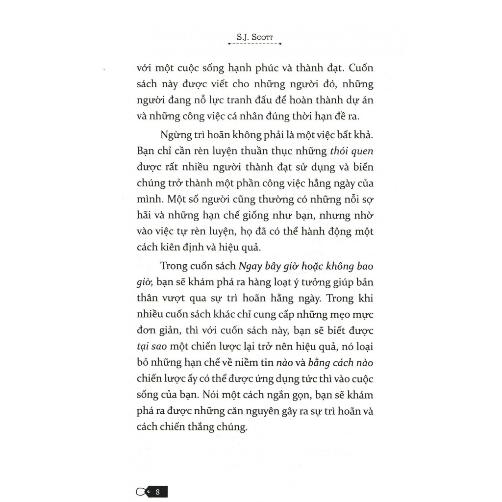 Ngay Bây Giờ Hoặc Không Bao Giờ (Tái Bản) - S.J. Scott [AlphaBooks]