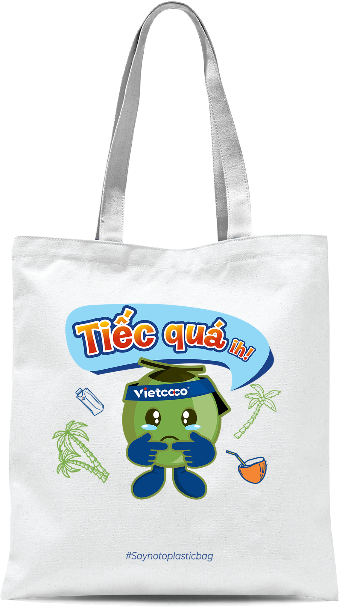 Túi vải , túi tote Vietcoco in hình dễ thương