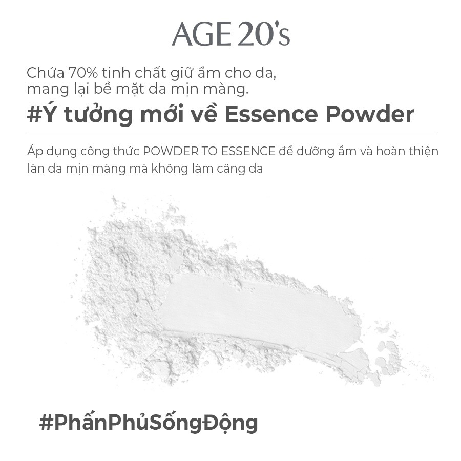 Phấn phủ dạng bột AGE 20's Essence Loose Powder 10g