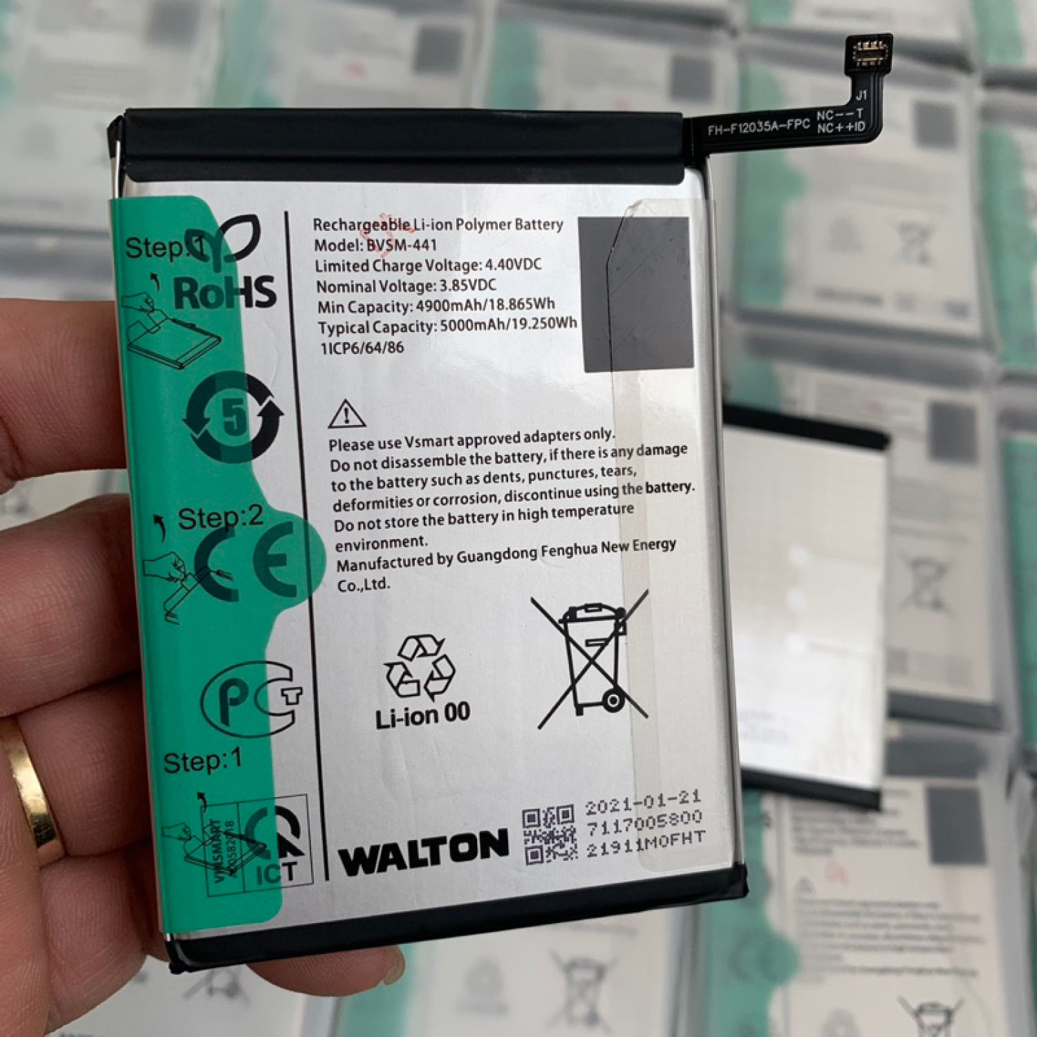Pin Vsmart Joy 4 (V441) Zin New Chính Hãng